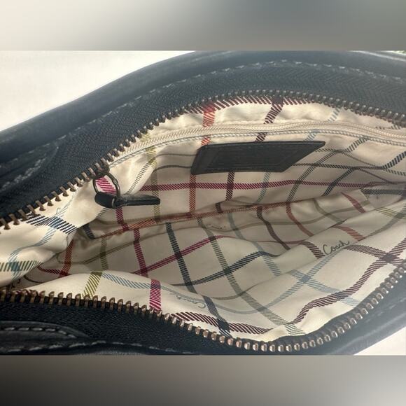 Coach Bleecker Black Leather Bag - Picture 8 of 9